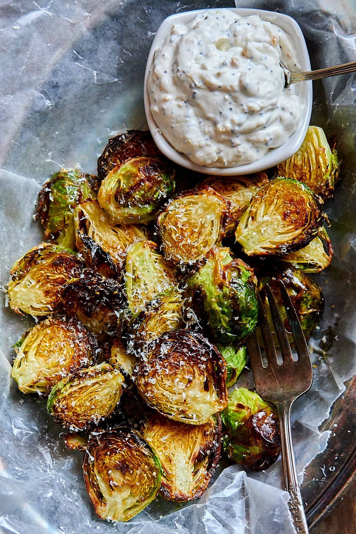 air fryer brussel sprouts